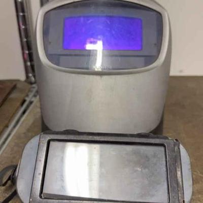 Speedglas welding helmet and goggles