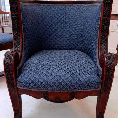 Empire style tub chair
