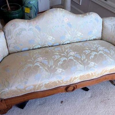 Victorian revival sofa