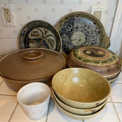Handmade pottery