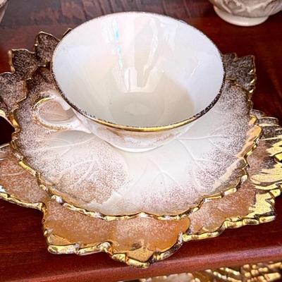 Vintage dessert set