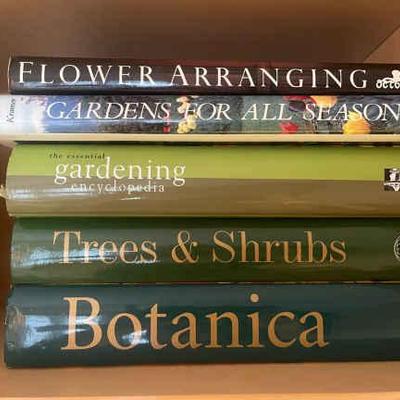 Gardening books and manuals