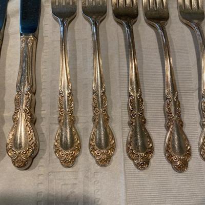 Sale Photo Thumbnail #18: Vintage Rogers Sterling Silver Old Charleston