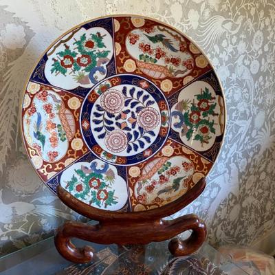 Sale Photo Thumbnail #93: Vintage Japanese Imari Plate