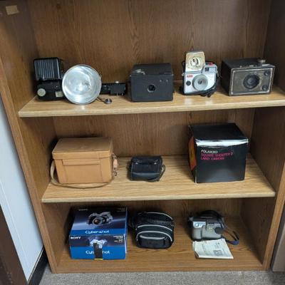 antique camera collection 