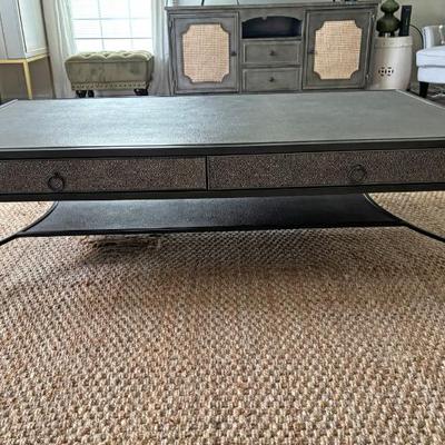 Modern Shagreen Effect Coffee Table.jpg