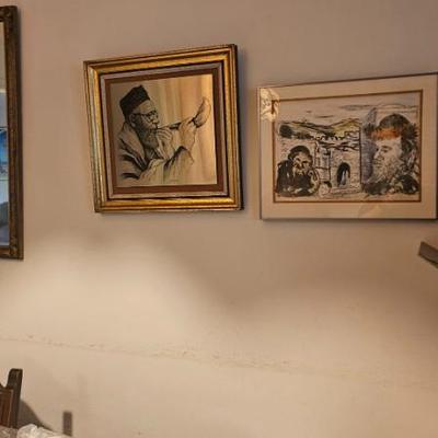 Much of the art work is signed
