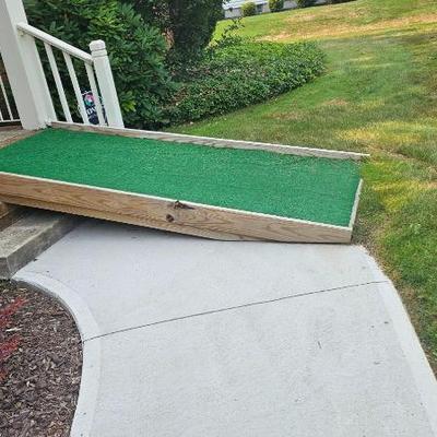 Nice ramp, no need to build one