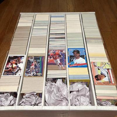 3500+ Sports Card Collection from Fleer, Topps, Donruss and More from 1991-1994 (previously opened)