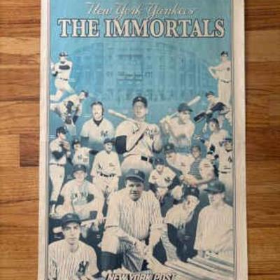 Collection of 3 Yankees Wall Posters - Perfect Gift for the Yankees Fan!