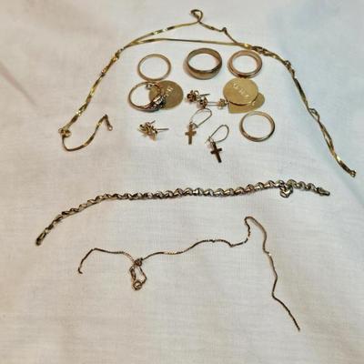Asst 14k Gold Jewelry...