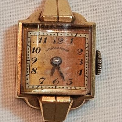 Normandie 14k Gold Ladies Watch...