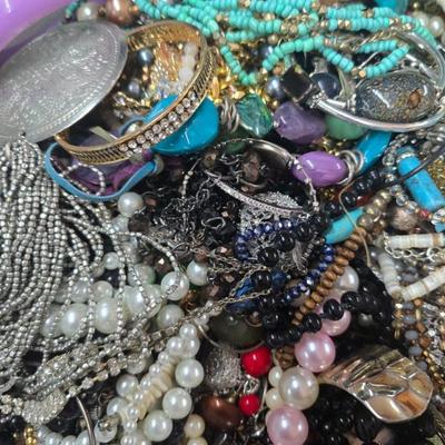 60lbs of Costume Jewelry