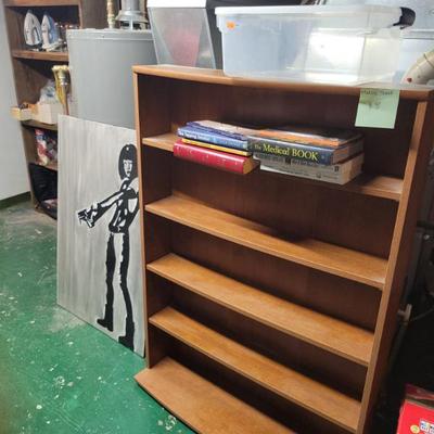 Sale Photo Thumbnail #194: Media Shelf and Art 