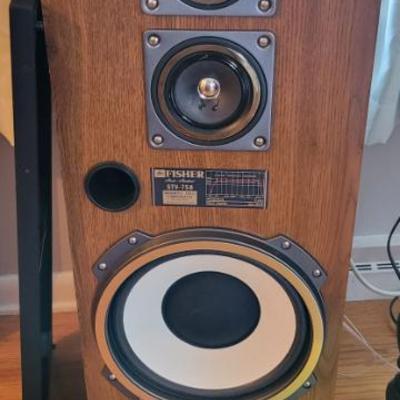 Sale Photo Thumbnail #50: Fisher - STV-758 Floor Speakers 