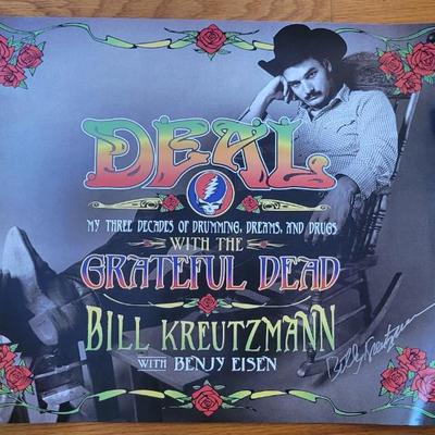 Sale Photo Thumbnail #99: Bill Kreutzmann Signed Poster