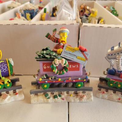 Sale Photo Thumbnail #227: Simpson Holiday Express Train Set - 40 Pieces - W/COAS