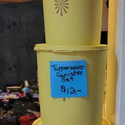 Sale Photo Thumbnail #20: Vintage Canister Set 