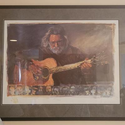 Sale Photo Thumbnail #5: Jerry Serigraph Numbered Edition 
