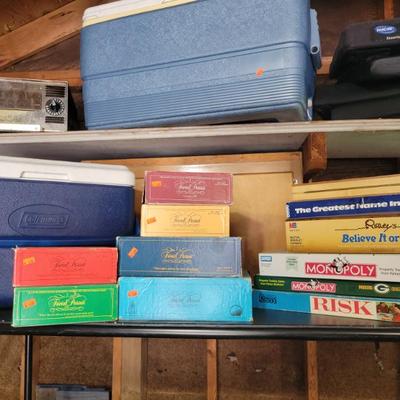 Sale Photo Thumbnail #241: Games and Coolers 