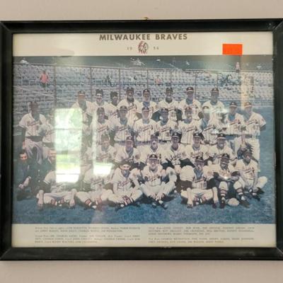 Sale Photo Thumbnail #88: Milwaukee Braves 1954 Team 
