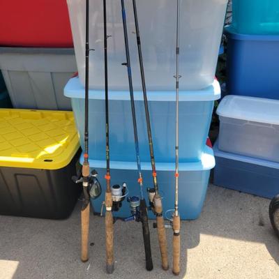 Sale Photo Thumbnail #214: Fishing - Rod/Reel Combos 