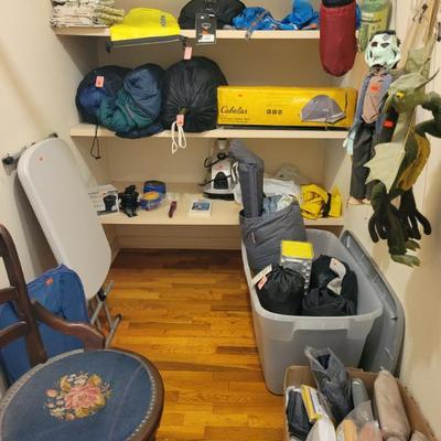 Sale Photo Thumbnail #115: Camping Closet and Puppets 