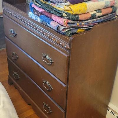 Sale Photo Thumbnail #102: Dresser and Quilts 
