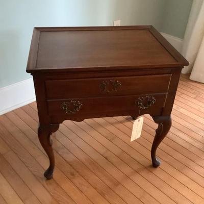 Sale Photo Thumbnail #28: $125 one drawer side table 24"H 24"W 18"depth