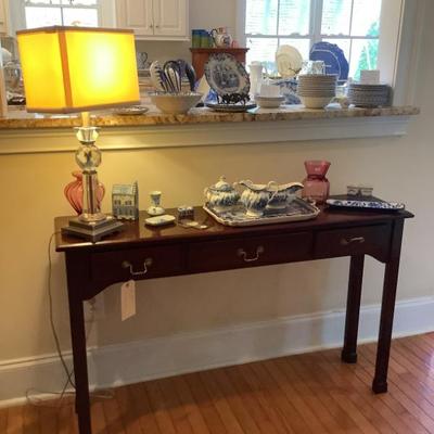 Sale Photo Thumbnail #43: $139 sofa table 29"H 47" 12"depth