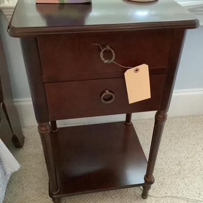 Sale Photo Thumbnail #92: $68 two drawer nightstand 29"H 17"W 15"depth