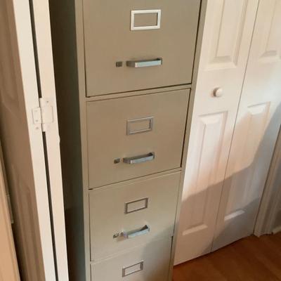 Sale Photo Thumbnail #104: $24 four drawer filing cabinet