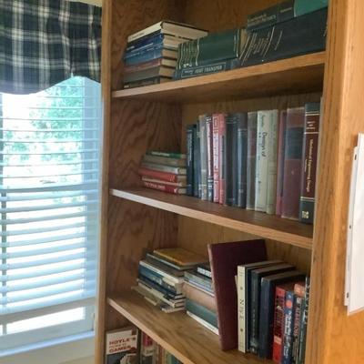 Sale Photo Thumbnail #108: $65 bookcase 6 shelves 83"H 36"W 12"depth (one of two bookcases) 