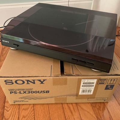 Sale Photo Thumbnail #212: $89 Sony turntable