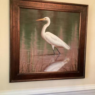 Sale Photo Thumbnail #62: $195 egret 38" x 38"