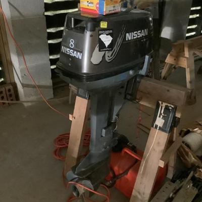 Sale Photo Thumbnail #150: $499 Nissan 8 horsepower outboard