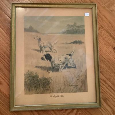 Sale Photo Thumbnail #32: $85 "The English Setter"