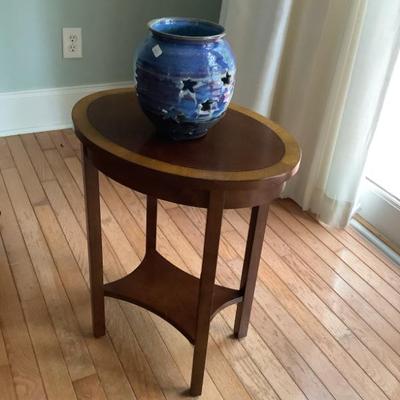 Sale Photo Thumbnail #30: $45 two tier table 22"H 18" x 13"