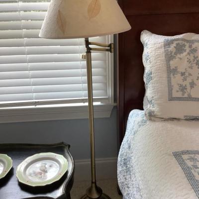 Sale Photo Thumbnail #83: $35 swing arm floor lamp 54"H