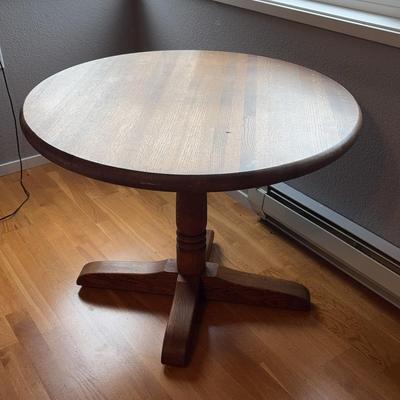 Wood Drum Table