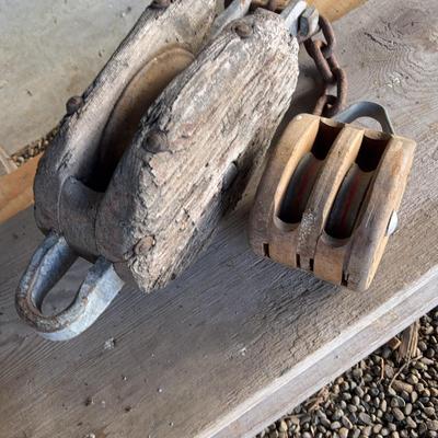 Vintage/Antique  Pulleys
