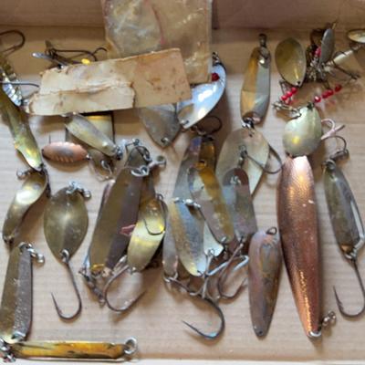 Ruby Red Eye Wigglers & Other Flash Fishing Lures 