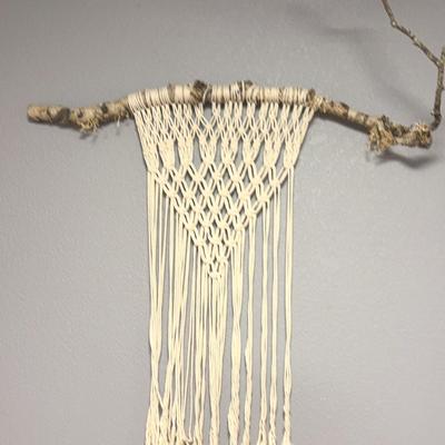 Macrame Fiber Art