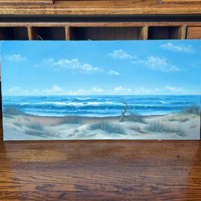 Canvas Beach Painting