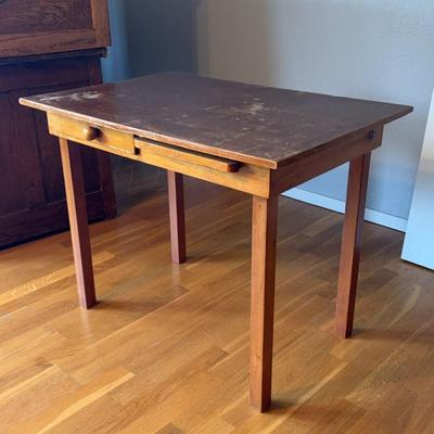 Wood Desk Table