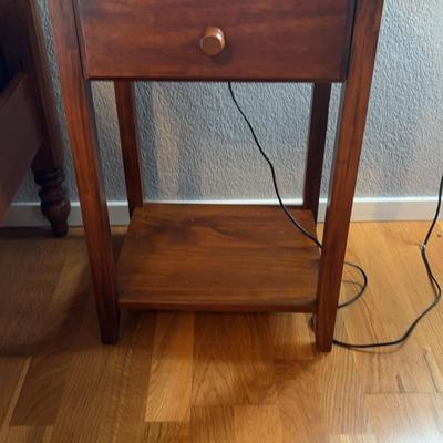 Bedside Table With USB Ports 