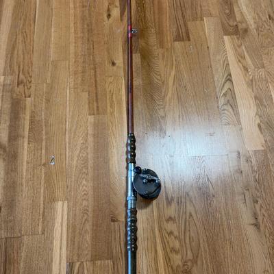 Four Bro's Pontiac Fishing Reel & Vintage Rod