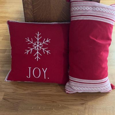 Rae Dunn Holiday Pillow