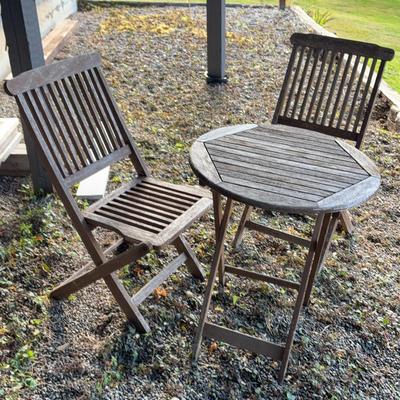 Outdoor Interiors Bistro Patio Furniture Set