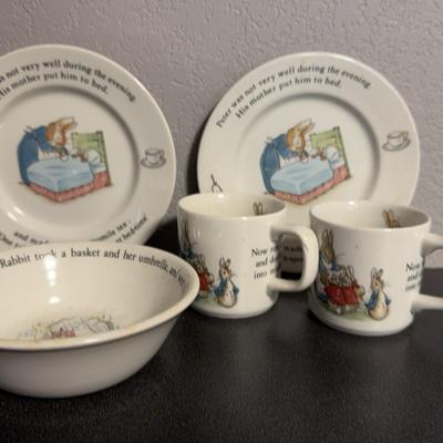 Wedgwood of Etruria Peter Rabbit Dishes 